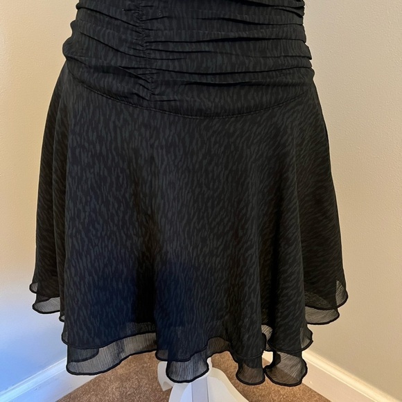 Aerie Black Wrap Around Skirt Size Small - Picture 4 of 5